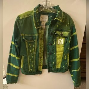 Dyed Jean Jacket